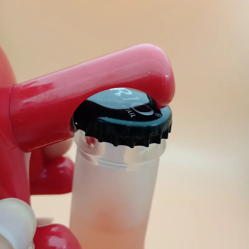 Wine Opener 1/3pcs Creative Little Red Man Funny Wine Beer Bottle Opener Set Reusable Novelty Wine Stopper Household Tools Bar Accessories bottle opener wine opener