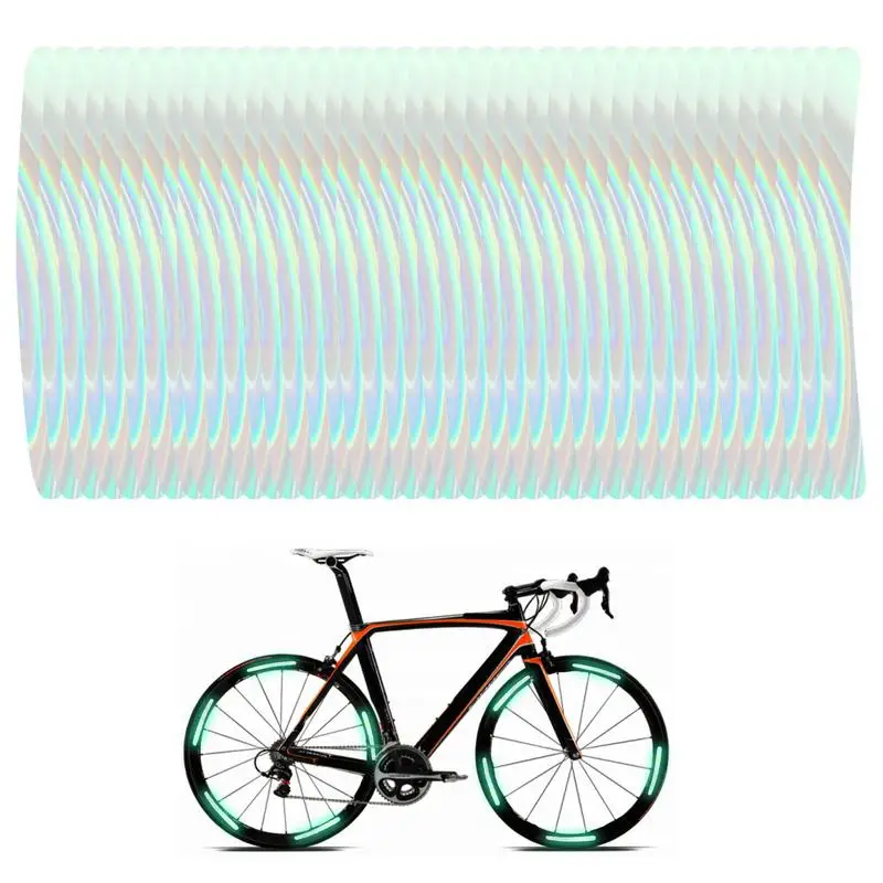 

Reflective Wheel Rim Stripes Decal Sticker For Motorcycles Wheels Cars Stickers And Decals 17 & 18 Inch Reflective Rim Tape
