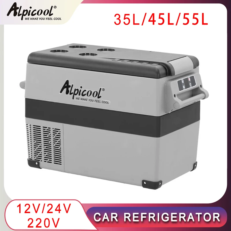 Alpicool Fridge Freezer - 35 Litre - 12/24v
