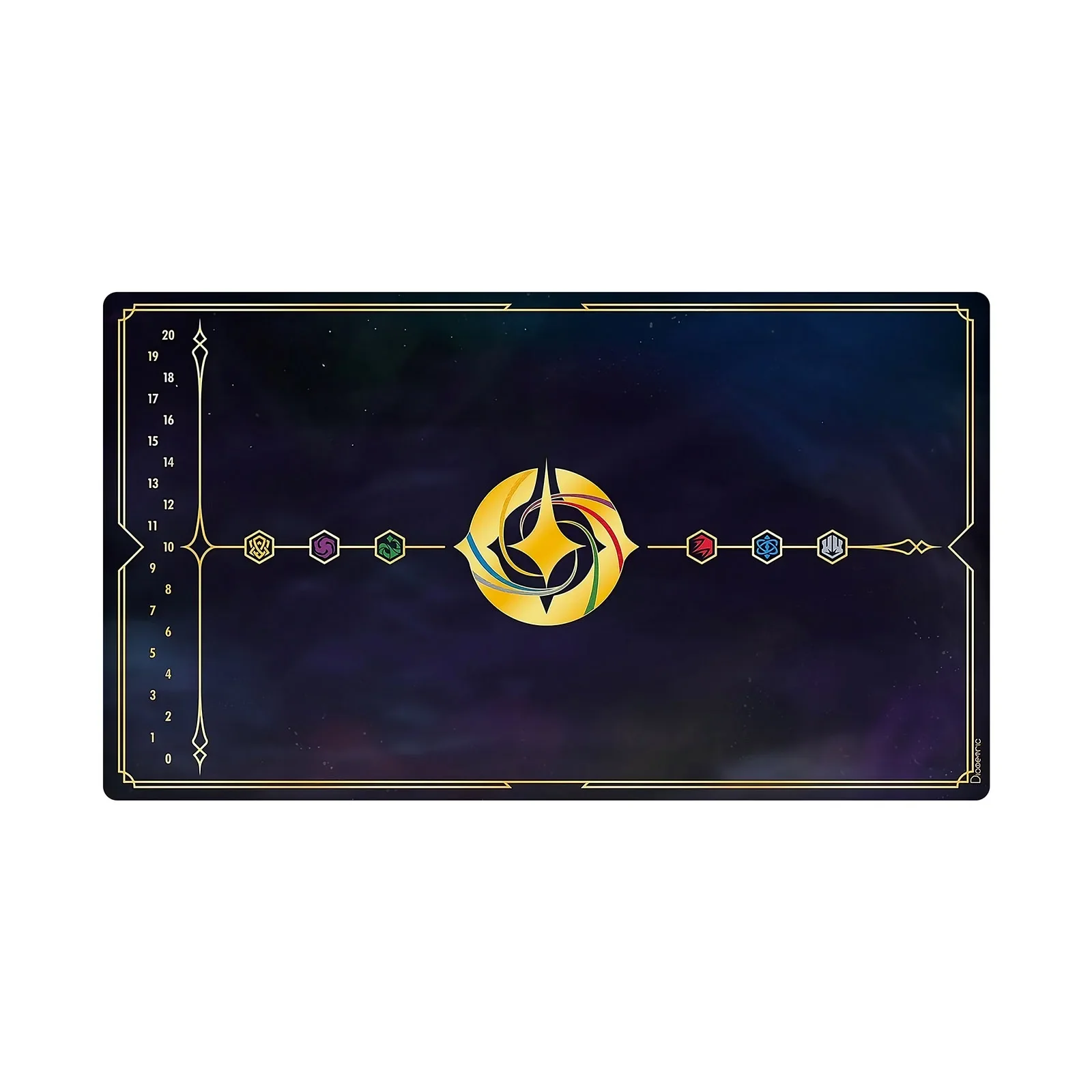 Lorcana Compatible Playmat 24x14 Lorcana Compatible Gaming Playmat