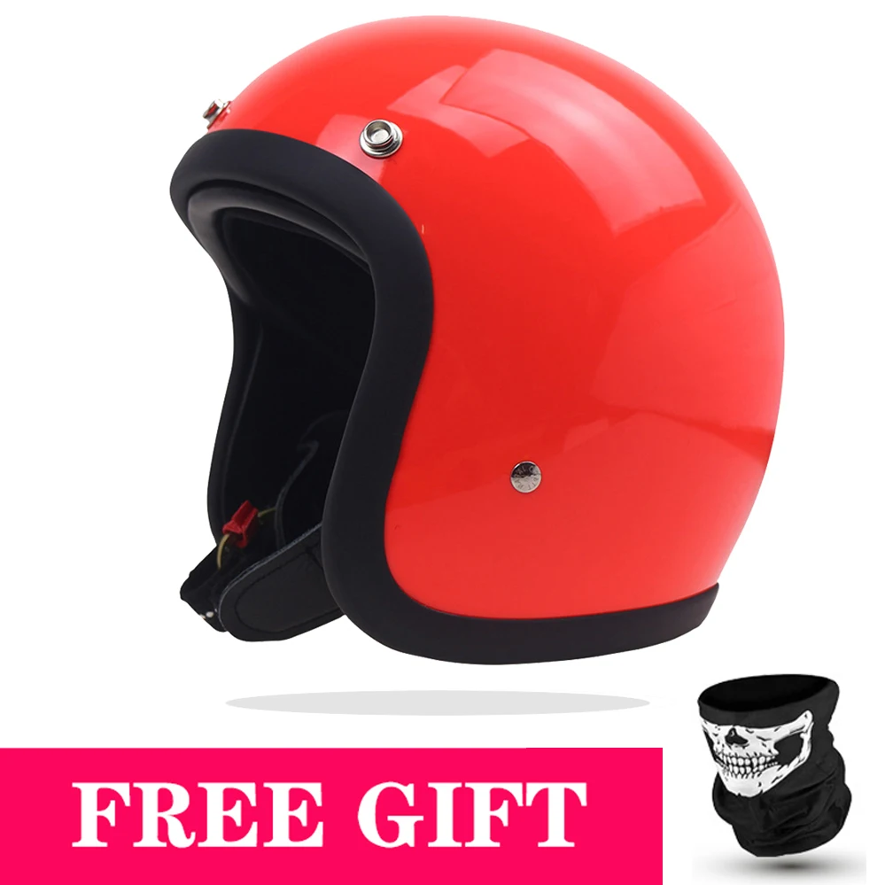 Japan Korea Vintage Style Tt&cocascos Fiberglass Motorcycle Helmet