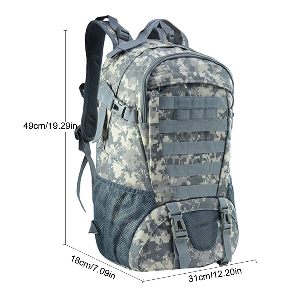 Paquete de Asalto Militar Mochila Táctica MOLLE Viaje 20L Marpat Digital  Woodland