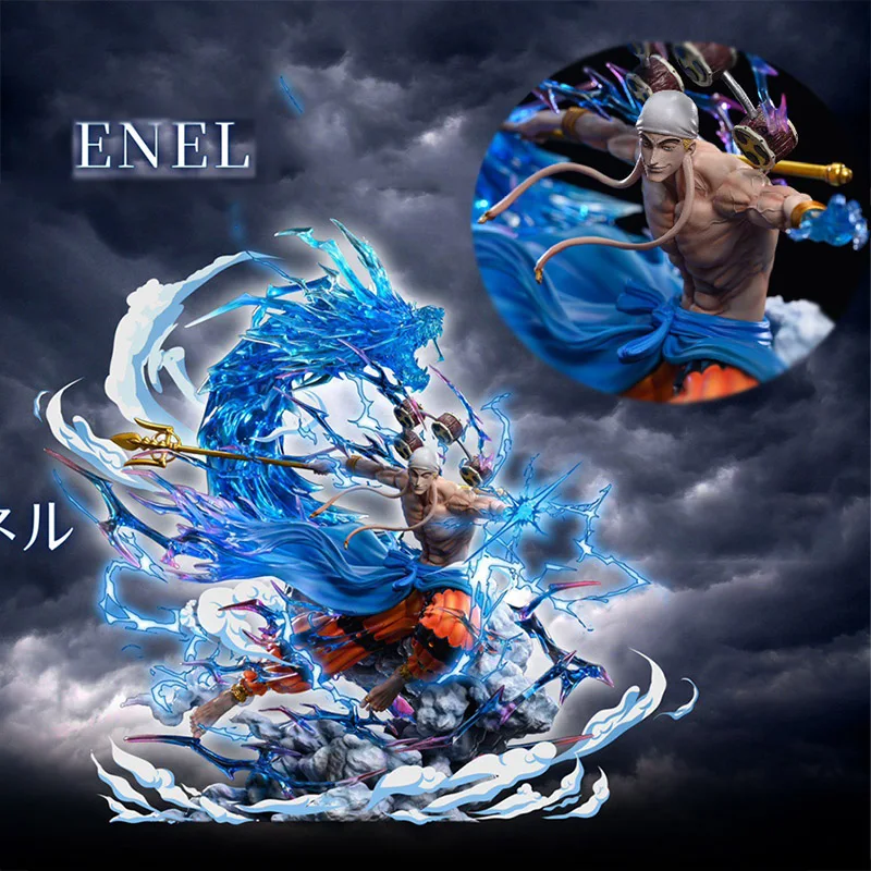 AnimeOnePieceActionFigureEnelGkFigurinePOPThunderGodEnel