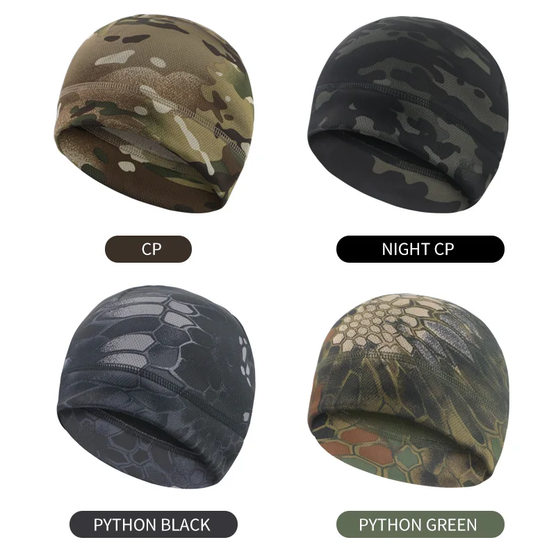 Men Women Winter Outdoor Fleece Watch Cap Windproof Hiking Caps Army Military Tactical Beanie Hat Winter Skull Cap Hunting Cap 2