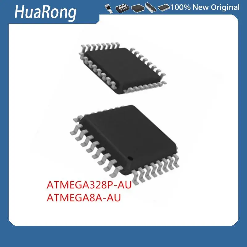 

5PCS/LOT ATMEGA328P-AU MEGA328P ATMEGA8A-AU QFP32 PCM2912APJT PCM2912A PCM2912 TQFP32