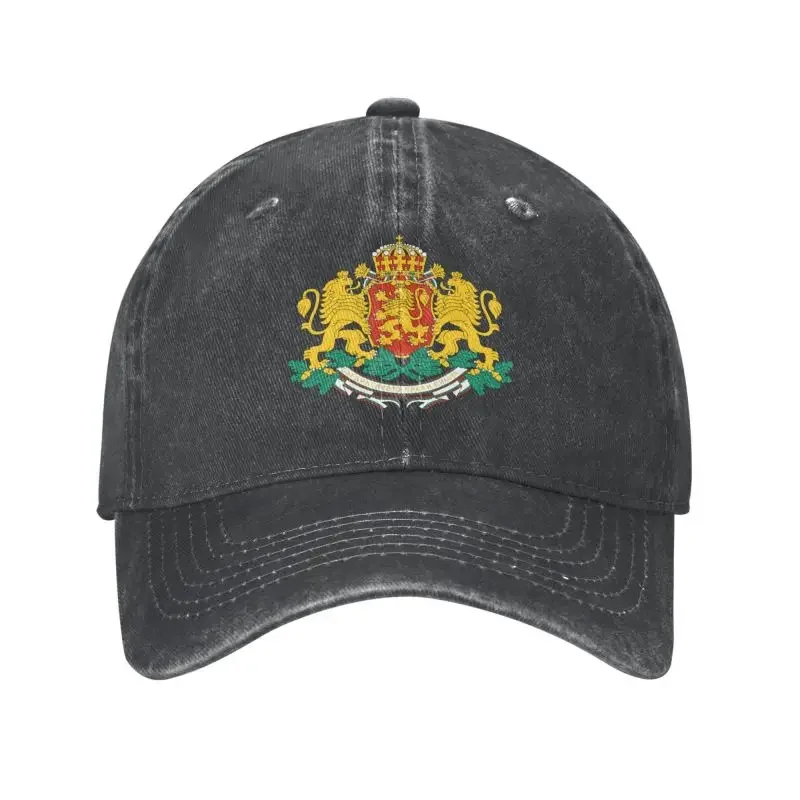 

Бейсболка герб Болгарии для мужчин и женщин, персонализированная хлопковая дышащая шапка для отца, уличная