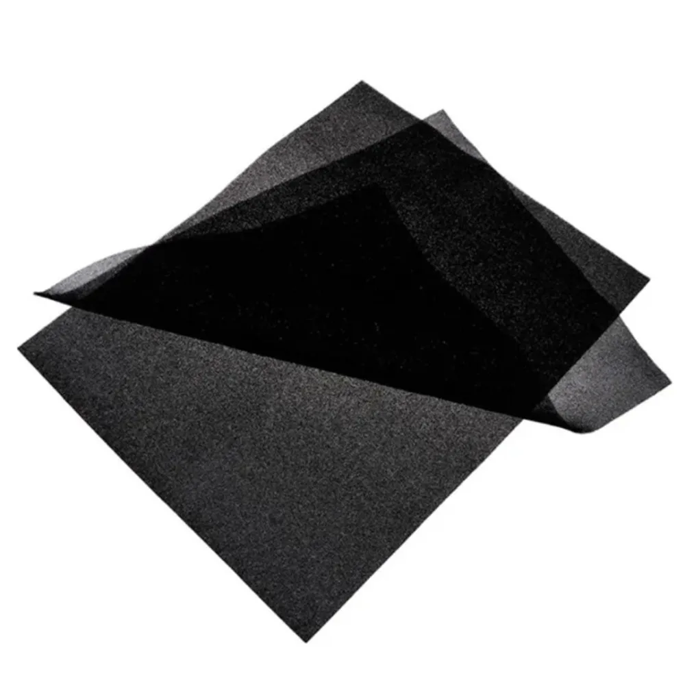 2pcs DIY Computer Dust Filter Mesh 500*400*3mm/5mm Density PC Case Fan Cooler Cabinet Filter Dustproof Cover Sponge 60PPI Black