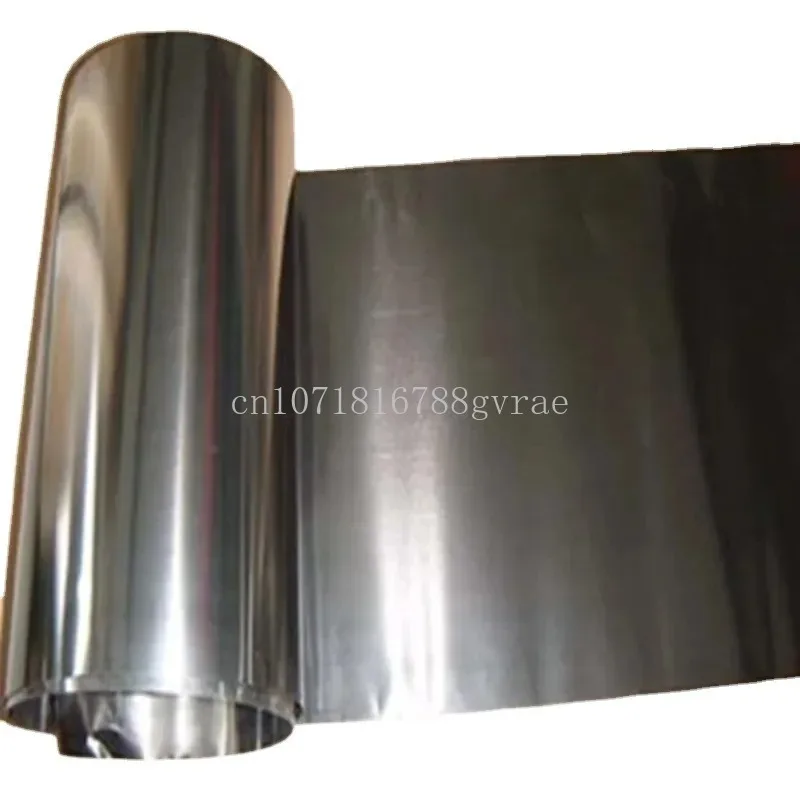 

Содержание никеля 99.999%, толщина 0,01 ~ 0,003 мм. Никелевая фольга/полоска. Очень тонкий никелевый слой. N4/N6 экспериментальный