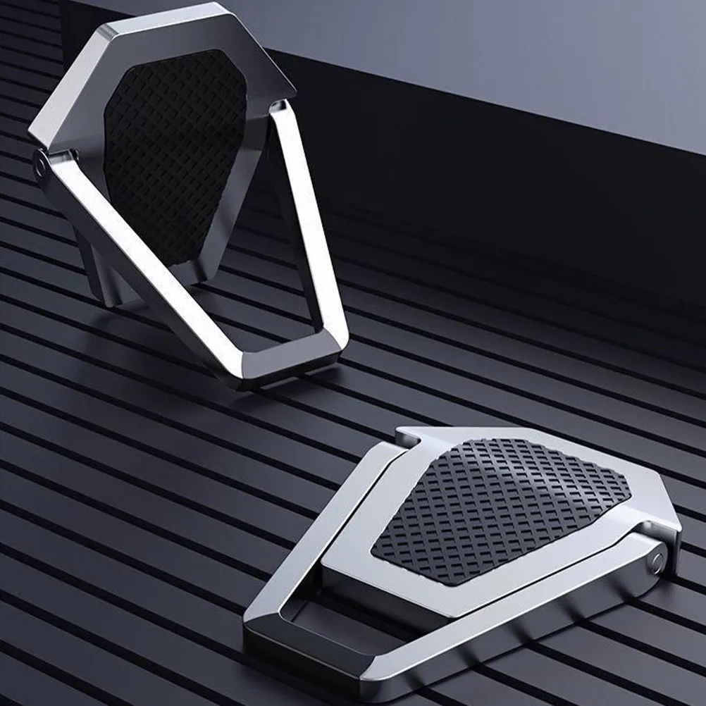 4개 휴대용 노트북 스탠드, 보이지 않는 인체공학적 컴퓨터 키보드 받침대, 접이식 쿨링 패드, 데스크탑 노트북 높이 조절 받침대