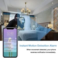 Mini Caméra IP WIFI 1080P avec Télécommande TF Cachée, Dispositif de Sécurité Domestique P2P, Révélateur de Mouvement, DIY 3