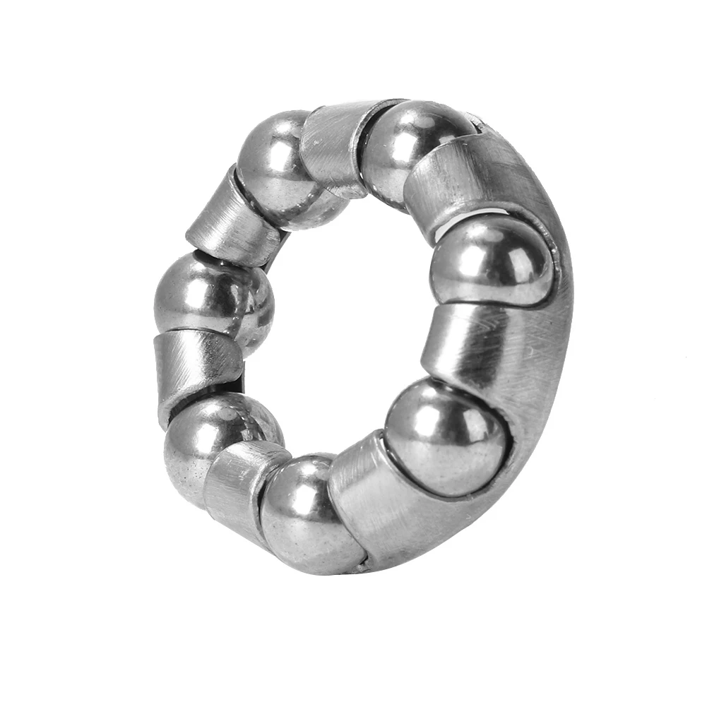 10pcs Bicycle Ball Bearings Mountain Cycling Front/Rear Wheel Axle 1/4 inch x 7 Steel Ball Bearing Replacement bicycle ball bearing