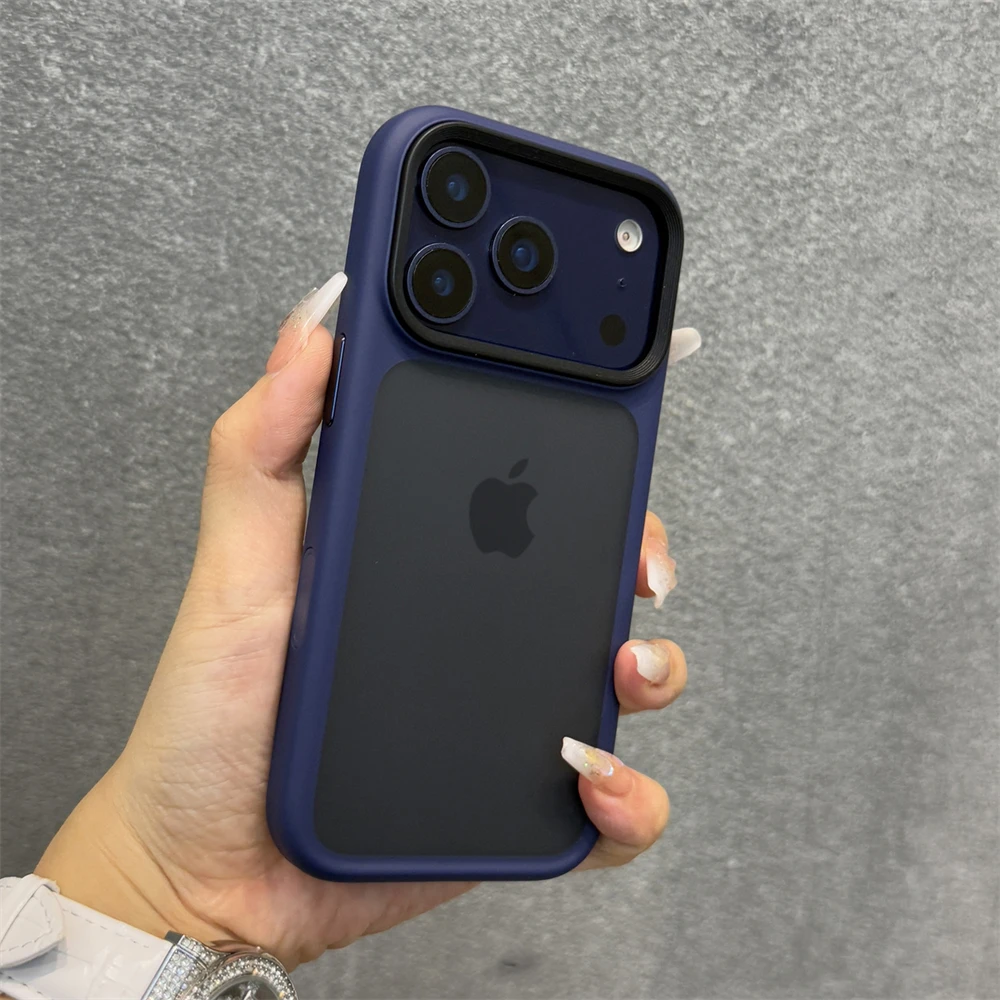 Enhanced Camera Control Button Case - Slim Matte Translucent Shockproof Cover