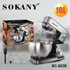 stand mixer for cakes baking Kitchen Food Blender Cream Whisk Cake Dough Mixers With Bowl Stainless Steel Chef Machine 10 litres 6