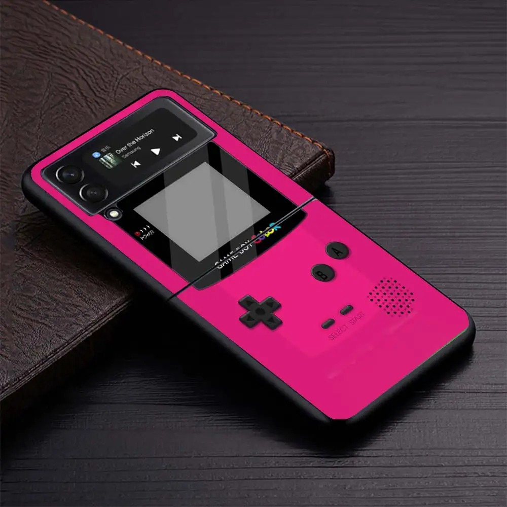 Gameboy Boy Game Phone Case for Samsung Galaxy Z Flip6 5G Flip4