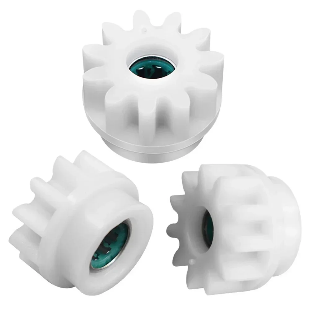 SanSixi Cuscinetto A Ingranaggi Per Mop Con Pedale - Ricambio Plastica Per Secchio Scopa Spin, Frizione Ottagonale 8x25mm, 11 Denti, Colore Nero - 3