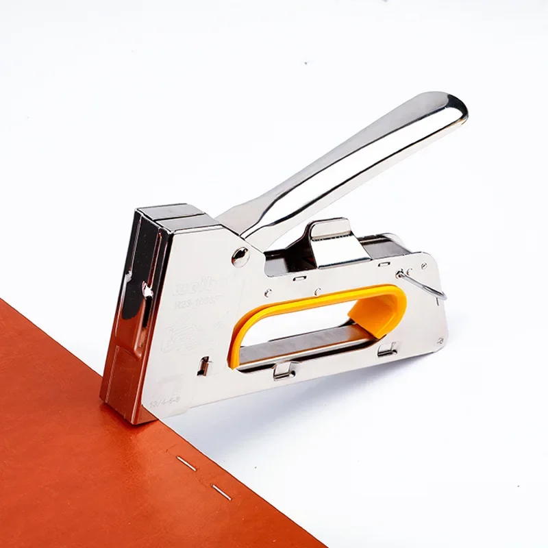 Metal Multifunctional Factory Direct Supply Stapler Heavy Duty Staple Gun Metal Power Saving Industrial Stapling Machine metal stapler