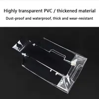 PVC Transparent Suitcase Cover No Disassembly Required Wear-resistant Dustproof Luggage Cover Waterproof Travel Accessories 2