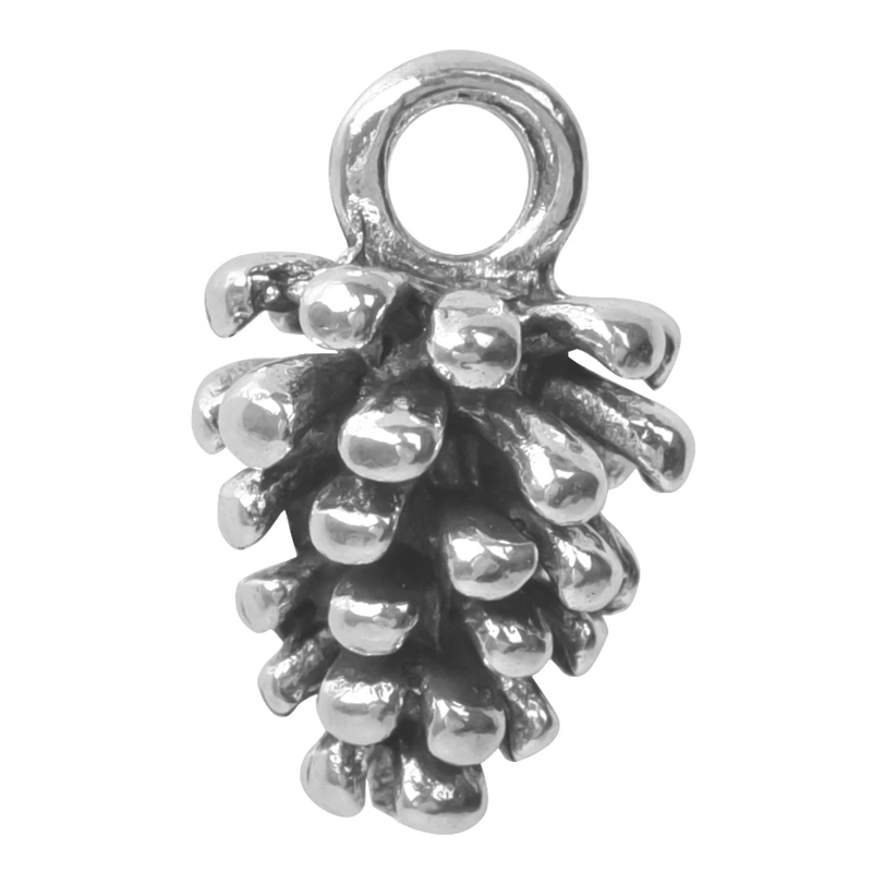 

5pcs/Lot Unique Cute Silver Color Pine Cones Charms Alloy Pendant For Necklace Earrings Bracelet Jewelry Making Diy Accessories