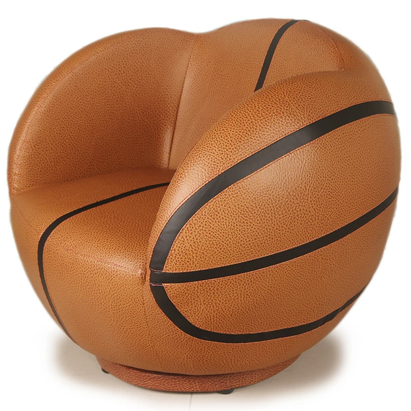 

Минималистичный и креативный кожаный художественный спортивный баскетбольный диван для взрослых вращающийся на сидение современное искусство