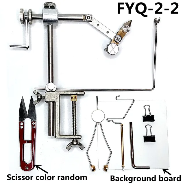 Degree Rotatable Fly Tying Vise For Making Trout Salmon Fishing Lure 6
