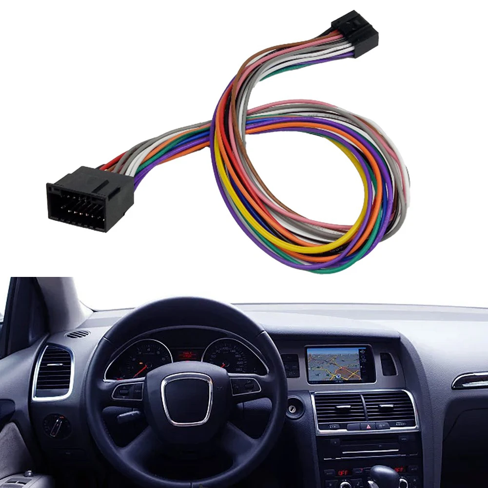 16 Pin Autoradio Radio ISO Kabelbaum Verlängerung 40 cm Kabel für Android Player Autozubehör – Detail 4