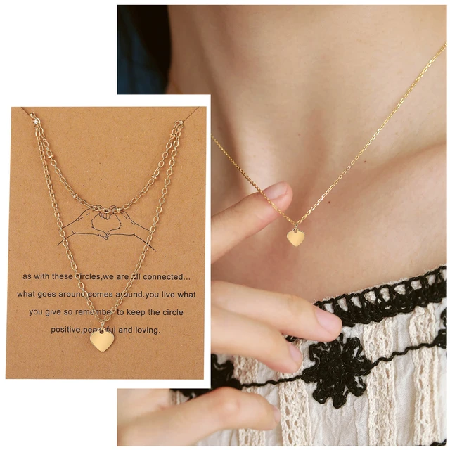 Heart Locket Dainty Necklace – Mia's Boutique