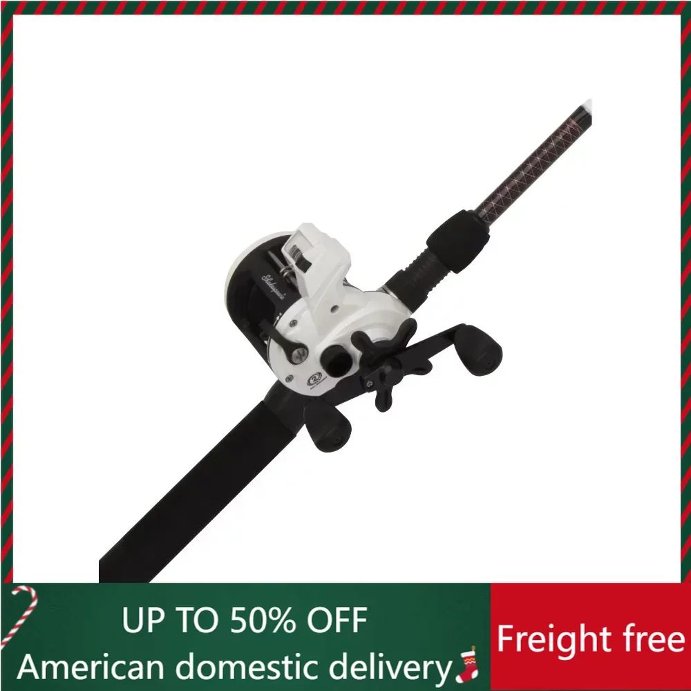 

7’6” Walleye Round Fishing Rod and Reel ComboFreight FreeFreight Free Fishing Rods Complete Set Tackle Kit Sports Entertainment