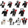 KDL828 Skibidi Toilet Mini Model Brick Suspended Toilet Man MOC Puzzle Assemble Action Figure Building BlocksToys Birthday Gifts 2