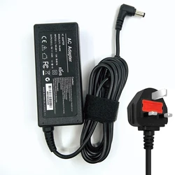 19V 65W Universal Laptop Charger with 5.5x2.5mm Connector (Adapter with UK plug)
