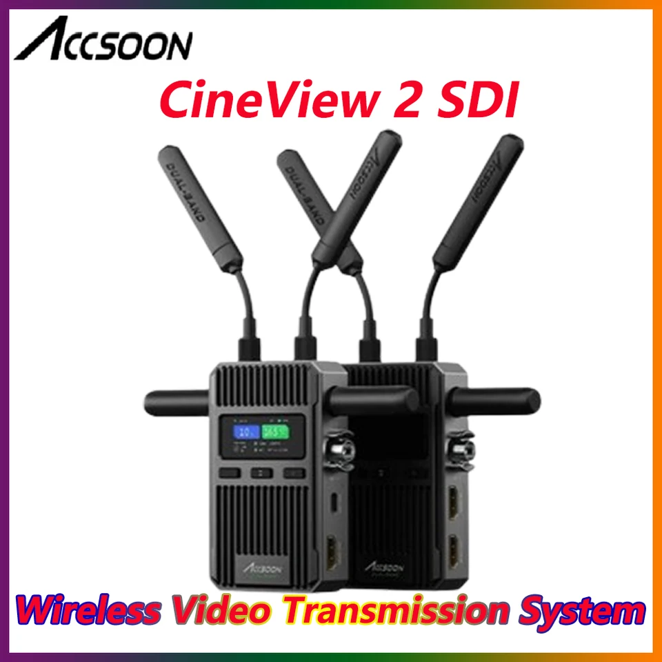 Acsoon-ワイヤレスビデオ伝送システム,cineview 2 sdi hdmi互換,sdi