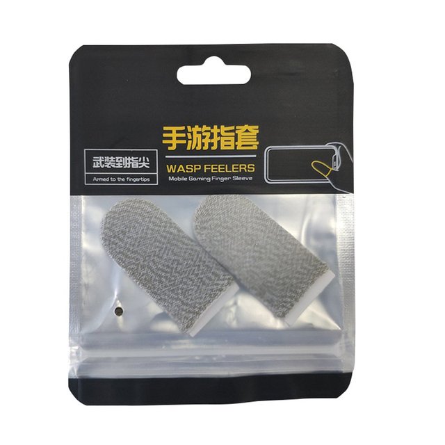 Finger Glove Fingertips For PUBG PS5 Games Press Touch Screen Sensitive Touch Gaming Sleeve Breathable Gaming Accessories