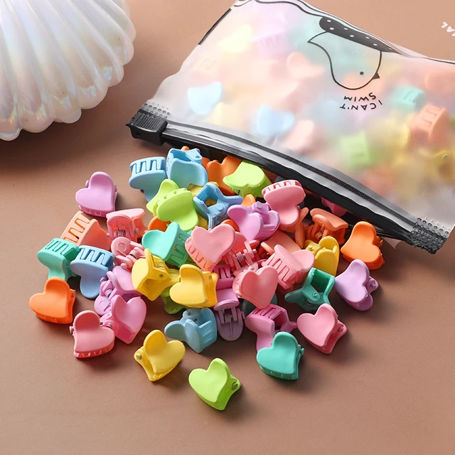 40Pcs Girls Colorful Hair Clips Flower Star Mickey Cute Small Hair Claws Kids Sweet Hairpins Cartoons Fashion Hair Accessories style-21