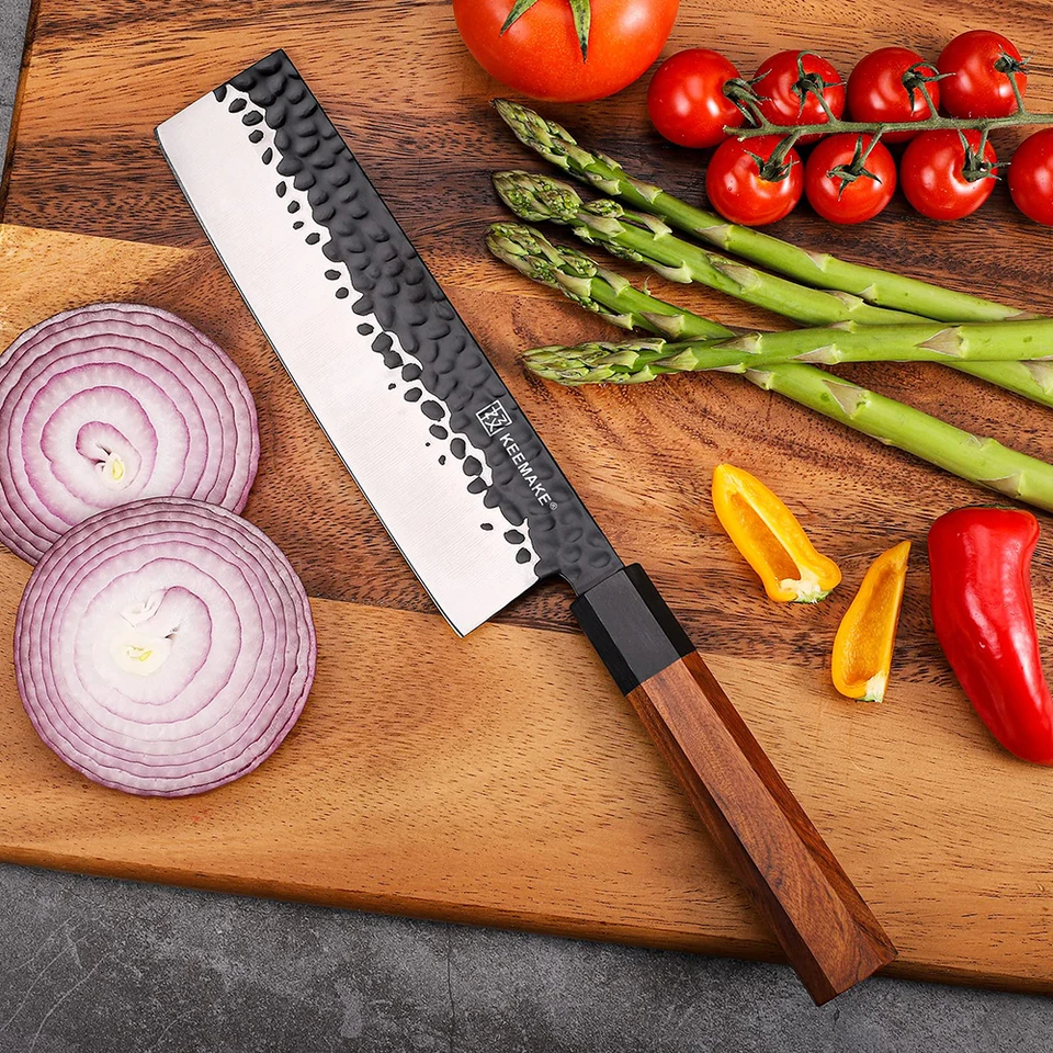 Professional 7 Inch Japanese Nakiri Chef Knife