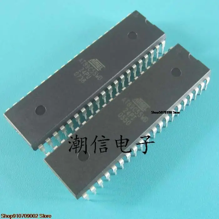 

5pieces AT89C55WD-24PU AT89C55WD-24PI original new in stock