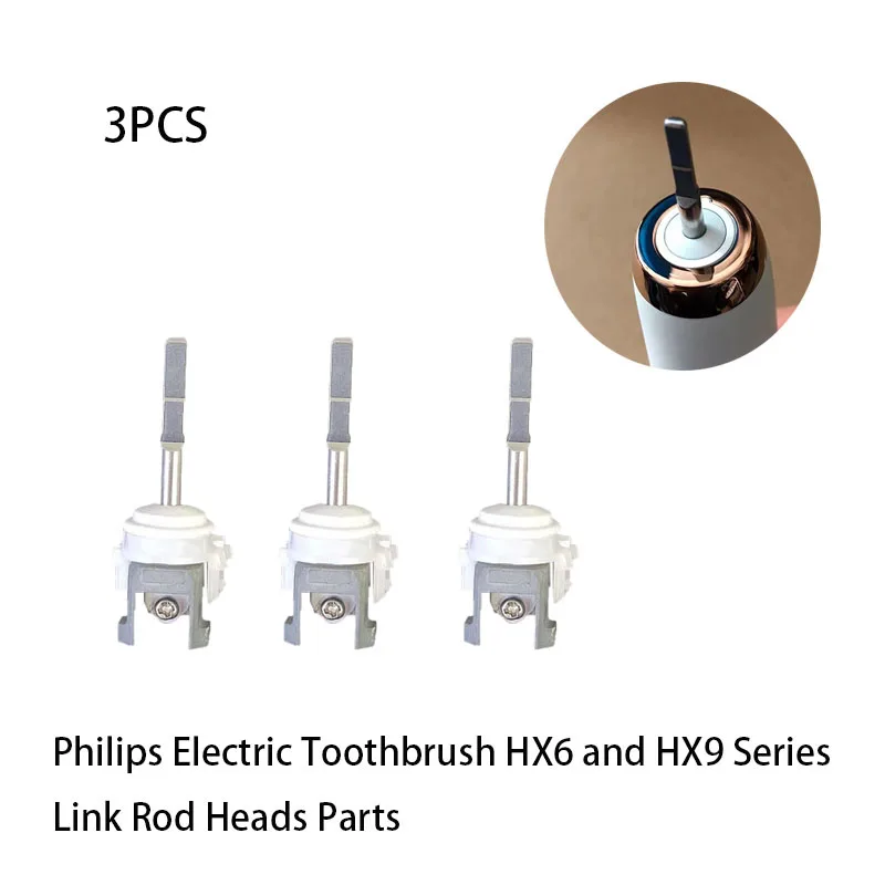 3PCS Original Philips Toothbrush Link Rod For HX9140 HX9112 HX9172