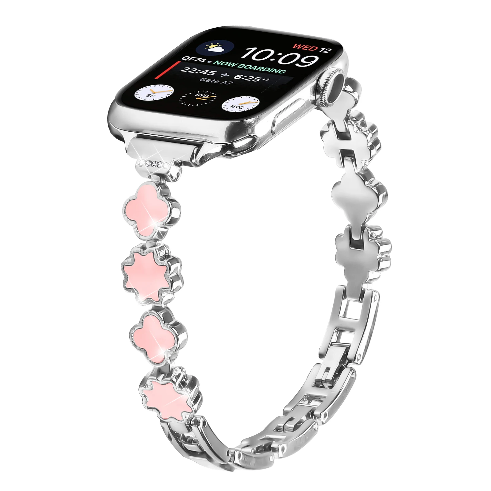 Premium Metal Luxury Watch Band - Elegant and Durable Design