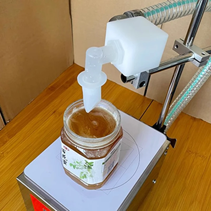5KG Smart Honey Filling Machine 2025 New Commercial Gear Pump Driving Input Hone