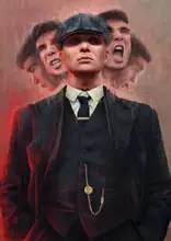  46 Designs Tv Show Peak Blinder Whitepaper Poster Cillian Murphy Art Painting Funny Fancy Wall Sticker for Coffee House Bar 