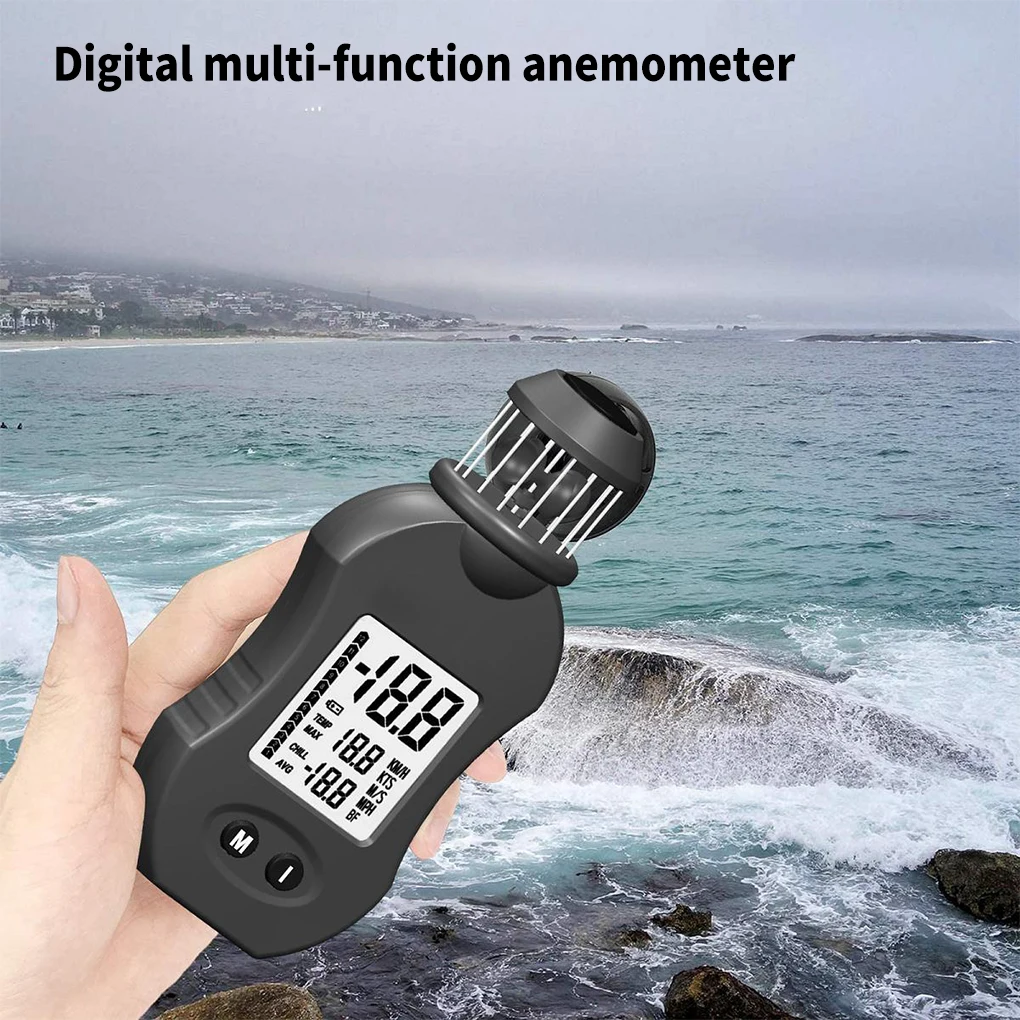 

Digital Cup Anemometer Air Volume Wind Speed Tester Mini Tool Vents