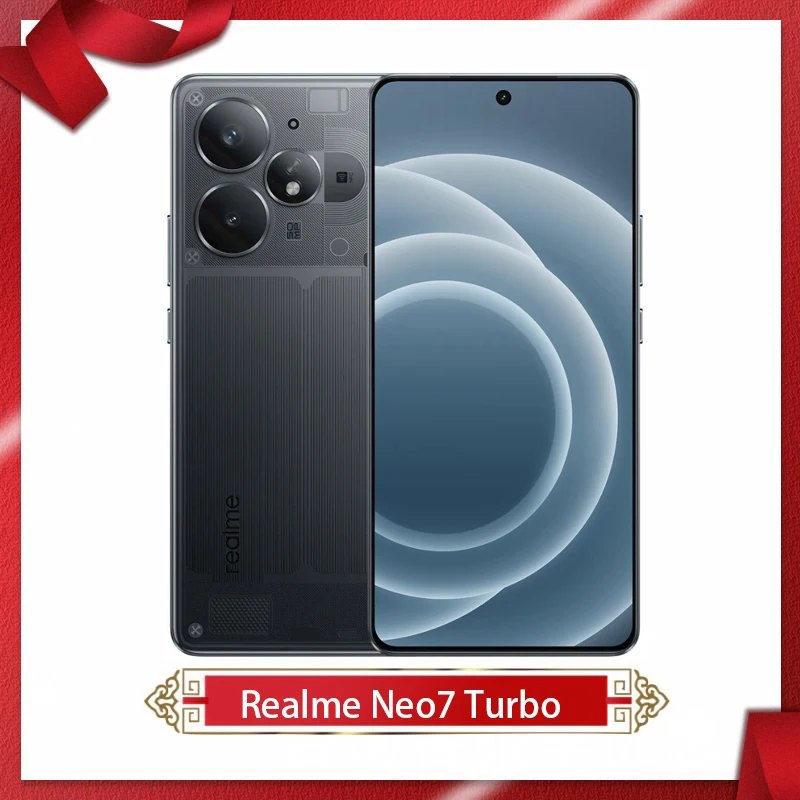 SIMフリー Realme Neo7 Turbo 5G 携帯電話 MTK Dimensity9400e 6.8