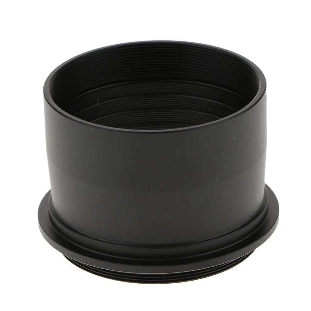 2'' to T2 .75mm Thread Telescope Eyepiece Mount Adapter Accept 2-inch