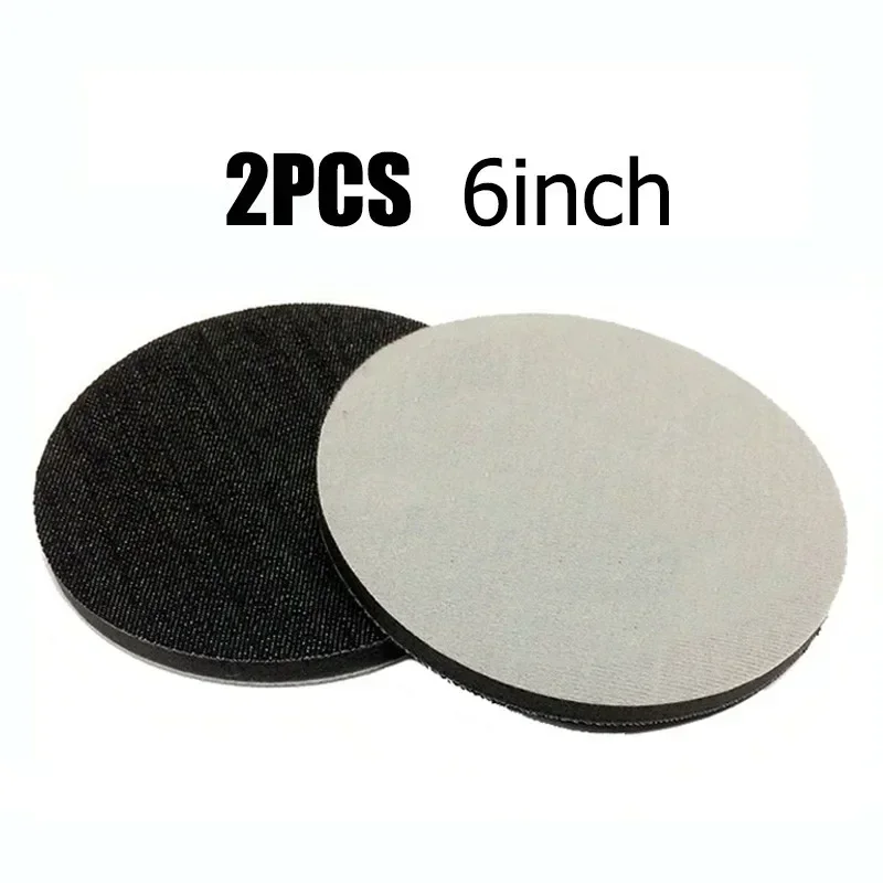 2pcs Denim Orange Peel Removal Pad Car Polishing Pad 3/4/5/6/7inch Single Wetsanding Alternative Backing Plate Car Polisher NEW