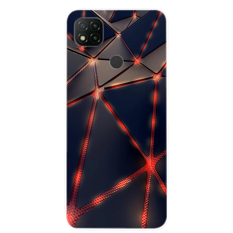 Football-Themed Soft Silicone Phone Case Cover, Compatible with Select Xiaomi Redmi Models