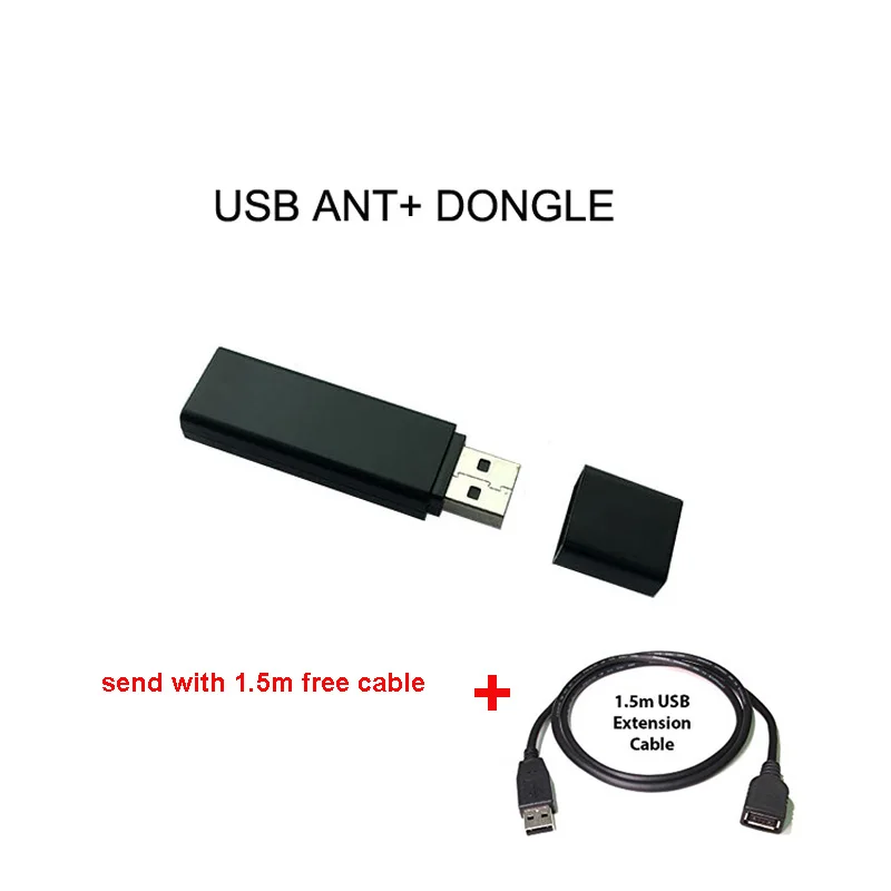 Usb Ant + Dongle Per Zwift Tacx Wahoo Garmin Bool Indoor Trainer Training One Lap Data Ant Usb Sticker Connect With Computer