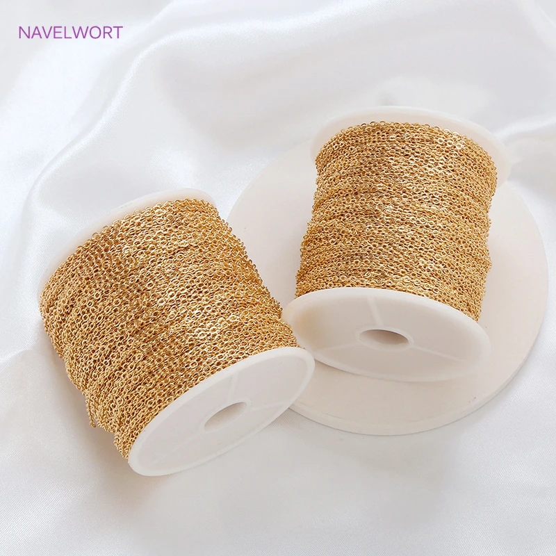 Рисунок 3 - Покрытая 18-каратным золотом тонкая цепочка 1