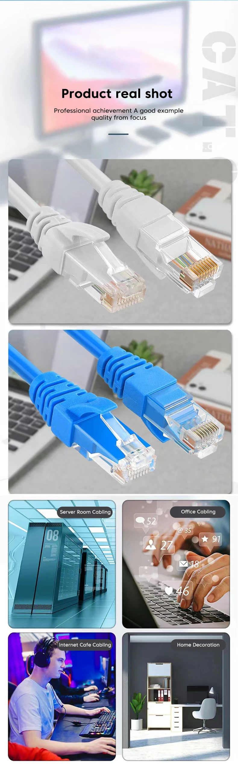 Maximize Your Speed with Cat6 LAN Cable 1000Mbps Transfer