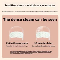 Disposable Wormwood Self-heating Steam Eye Mask Can Feel The Steam To Moisturise The Eye Skin and Relieve Fatigue 2