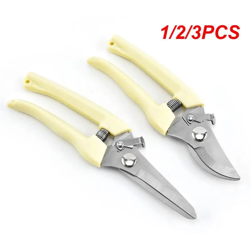 

1/2/3PCS Garden Pruner Shears Hand Tools Bonsai For Gardening Stainless Steel Gardening Pruning Shear Scissor For Flowers