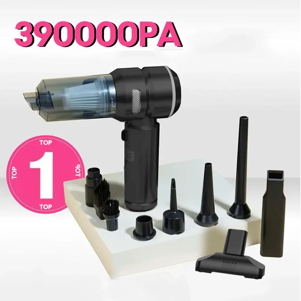 Car Vacuum Cleaner Powerful Portable HandHeld Strong Suction Vacuum Cleaner Machine for Wireless Robot Cars Accessories