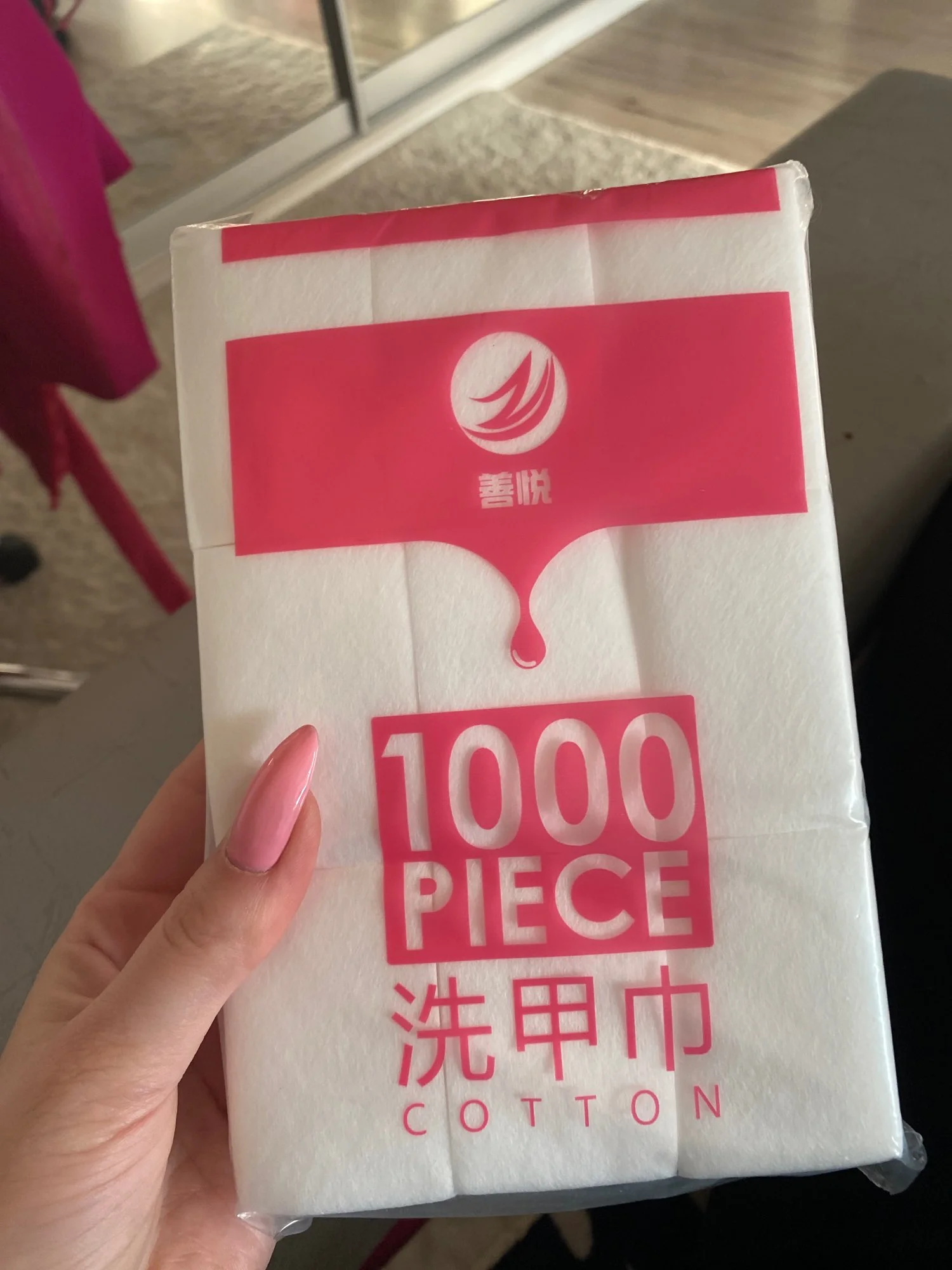 Nail Polish Remover Wipes 1000/500/100pcs Nail Wipe Cotton Pads